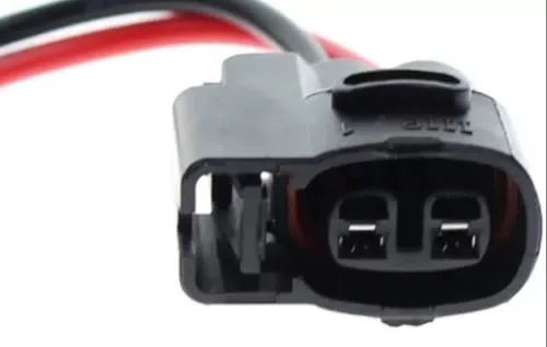 Auto Parts Automotive Electrical Housing Wire Automotive Socket Black Connector for Car 2-pin Female MG640605 - image 2